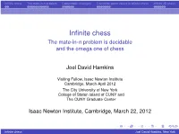 Infinite Chess