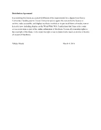 Thesis Draft #1