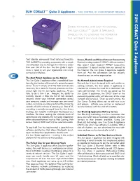 SUN COBALT Qube 3 Appliance
