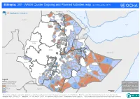 3W - WASH Cluster Ongoing and Planned Activities Map (As of December 2017)