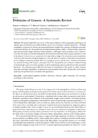 Defensins of Grasses: a Systematic Review