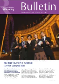 Reading Triumph in National Science Competition