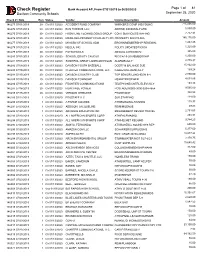 2019-20 Check Register