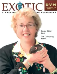 Dvm Volume 11 Issue 3 Exotica Practical Resource for Clinicians
