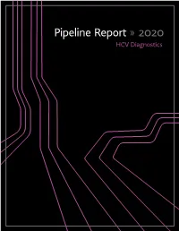 HCV Diagnostics PIPELINE REPORT 2020