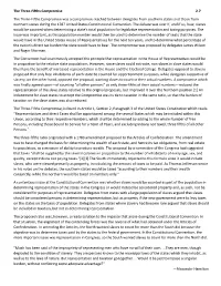 The Three-Fifths Compromise 2.7