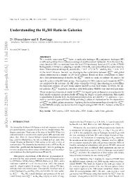 Understanding the H2/HI Ratio in Galaxies 3