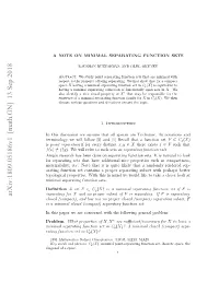 Arxiv:1809.05186V1 [Math.GN] 13 Sep 2018 Emnlg Ewl Olw[]Ad[]Rcl Htafnto Set Function a Nota That in Recall [1] Tychonov