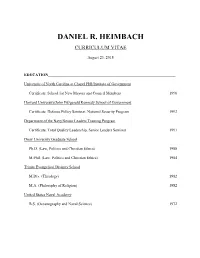 Daniel R. Heimbach