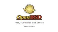Free, Functional, and Secure