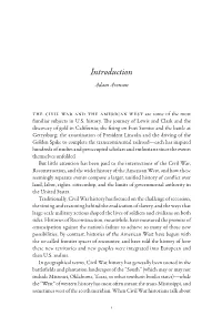Introduction Adam Arenson