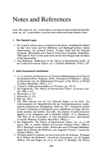 Notes and References