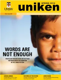 Not Enough Professor Megan Davis on the Push for Indigenous Recognition in the Constitution