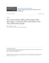 The Count of Saint-Gilles and the Saints of the Apocalypse