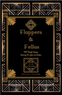 Flappers and Fellas Program.Pdf