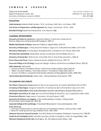 Full Academic CV