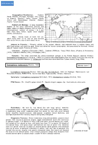 Interest to Fisheries : Primarily Utilized in the Eastern Atlantic, and Captured There in Bottom Trawls and with Fixed Bottom Nets and Line Gear