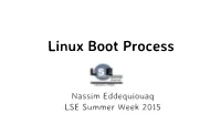 Linux Boot Process
