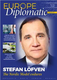 STEFAN LÖFVEN the Nordic Model Endures E