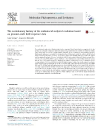 The Evolutionary History of the Embiotocid Surfperch Radiation Based on Genome-Wide RAD Sequence Data ⇑ Gary Longo , Giacomo Bernardi