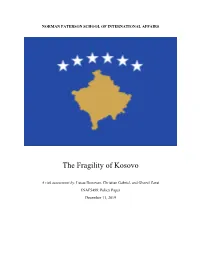 The Fragility of Kosovo