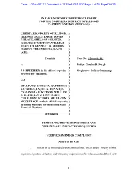 Case: 1:20-Cv-02112 Document #: 17 Filed: 04/16/20 Page 1 of 35 Pageid #:261