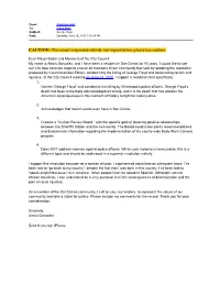 CAUTION: This Email Originated Outside Our Organization; Please Use Caution