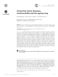 Connective Tissue Diseases, Multimorbidity and the Ageing Lung