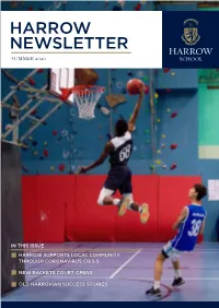 Harrow Newsletter Summer 2020