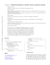 Arxiv:2103.14888V1 [Cond-Mat.Str-El] 27 Mar 2021