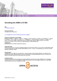 Unveiling the AGN in IC 883