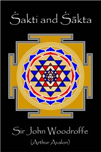 Essays and Addresses on the Śākta Tantra-Śāstra