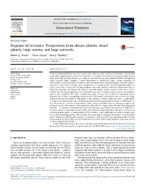 Stagnant Lid Tectonics: Perspectives from Silicate Planets, Dwarf Planets, Large Moons, and Large Asteroids