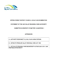 19STAT0006 LVRPA Appendices A, B and C