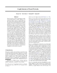 Graph Structure of Neural Networks
