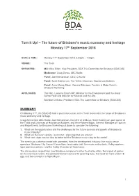 BDAC4B Turn It Up! Event Summary Sept 2018
