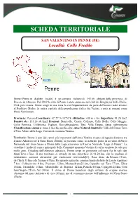 13.1 Scheda Fossir PENNE