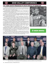 2016 OVC Football Media Guide.Indd
