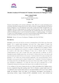 Detailed Analysis of Potential of Tourism Attractions in Pahalgam Valley