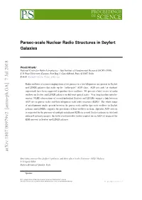 Parsec-Scale Nuclear Radio Structures in Seyfert Galaxies