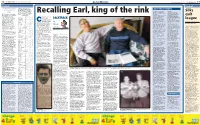 Recalling Earl, King of the Rink