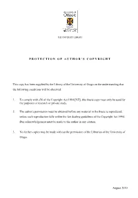 SCOPYRIGHT This Copy Has Been Supplied by the Library of The