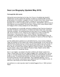 Sean Lee Biography (Updated May 2019)