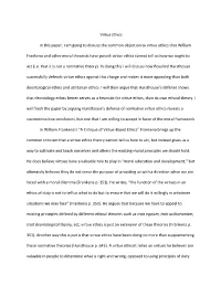 Virtue Ethics in This Paper, I Am Going to Discuss the Common Objection To