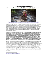 Balanced and Barefoot, by Angela J. Hanscom