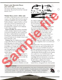 First and Second Eras (To 1700 Ad) the First and Second Eras of Firearms Were Discussed in “Keep Your Powder Dry!: Unusual Firearms, Part 1.”