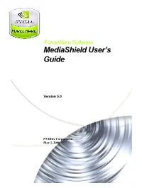 Mediashield User's Guide