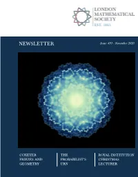 NEWSLETTER Issue: 491 - November 2020