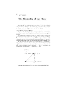 The Geometry of the Plane