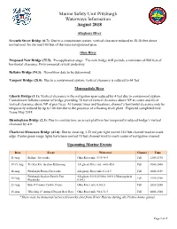 Coast Guard Report